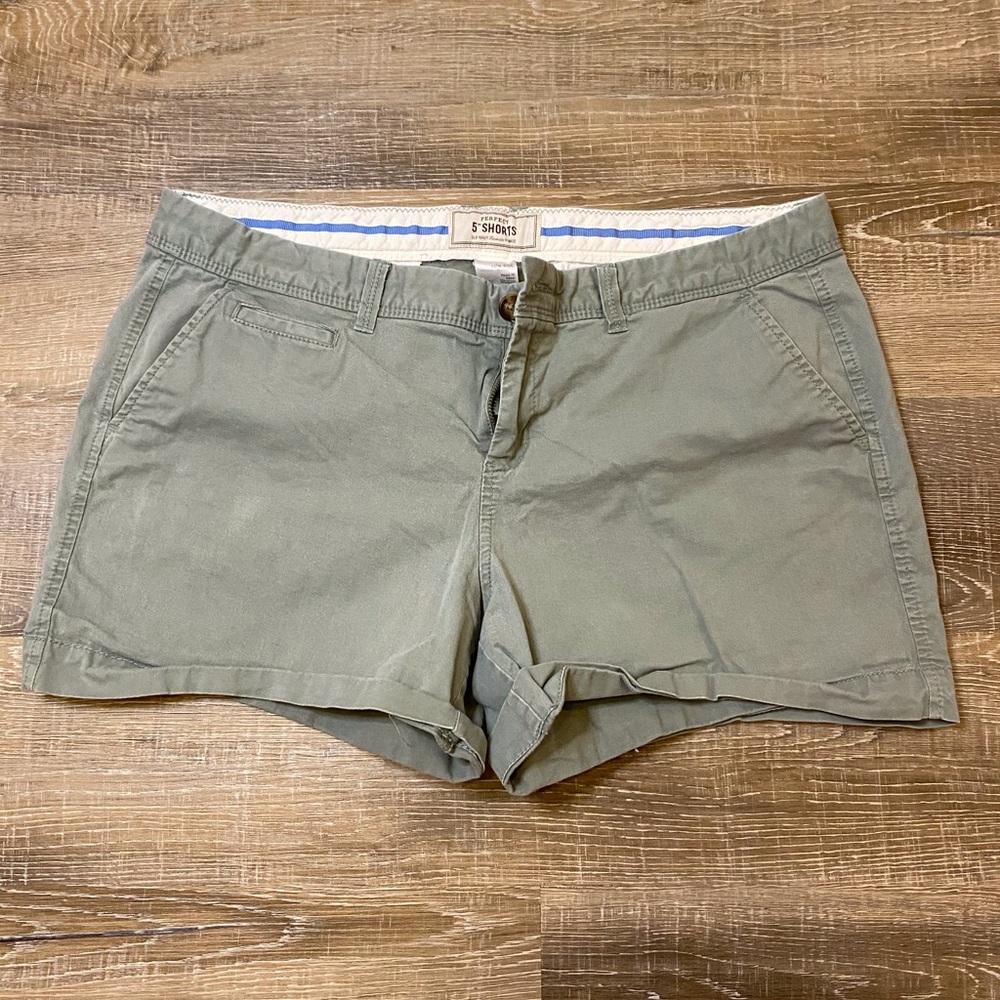 Olive Gray Shorts